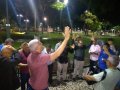 Pastores alagoanos cultuam a Deus na Praça da República, em Belém do Pará