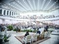 Bolsonaro participa de culto em ações de graça pelo aniversário do Pr José Wellington