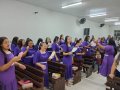 Rev. José Orisvaldo e irmã Edivanilda Nicácio ministram na festividade de senhoras da AD Avenida Mundaú