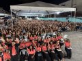 Mais de 120 batismos e 10 vidas para Cristo marcam a terceira noite de CONJOAAD no Farol