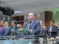 Pr. Moisés Leopoldino ministra no culto de doutrina do templo-sede