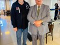 Rev. José Orisvaldo Nunes de Lima encontra o neto do missionário Otto Nelson