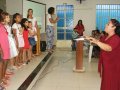 Estudantes do Coparb participam de culto sobre a Páscoa