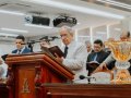 Pr. Eleazzar Cavalcante foi o preletor do culto de doutrina na igreja sede