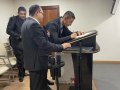Pr. Robson Souza batiza três novos membros da Assembleia de Deus em Portugal