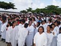 Milhares de pessoas lotam a Praça de Multieventos para batismo do centenário