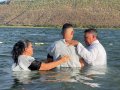 Pr. Israel Santos batiza 48 novos membros da Assembleia de Deus em Traipu