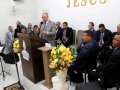 Pastor-presidente participa da inauguração de mais um templo da AD em Roteiro