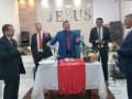 Ev. Adriano Oliveira celebra Santa Ceia de abril em Riacho da Jacobina