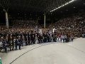 Milhares de evangélicos lotam o Ginásio do Sesi para assistir ao encerramento da Convenção Estadual