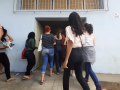 Candidatos do Enem recebem água e apoio de voluntários evangélicos no 1º dia de provas em Maceió