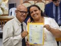 Assembleia de Deus celebra união de 210 casais em casamento coletivo