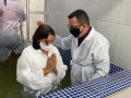 Pr. José Laelson batiza 60 novos membros da AD União dos Palmares