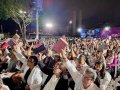11 pessoas aceitam a Cristo na grande cruzada evangelística da 6ª região