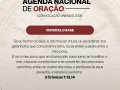 UEMADAL| Participe do Projeto Nacional de 24 Horas Ininterruptas de Oração; confira a programação!