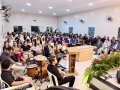 Culto em ação de graças celebra revitalização do templo no campo Canaã