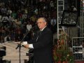Milhares de evangélicos lotam o Ginásio do Sesi para assistir ao encerramento da Convenção Estadual