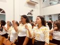 Assembleia de Deus em Novo Mundo celebra primeira Santa Ceia de 2025