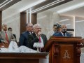 Pr. Roberto dos Santos ministra na Santa Ceia de agosto na igreja sede