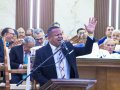 Pr. Paulo Sena ministra na Santa Ceia de março na igreja sede