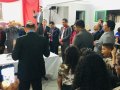 Ev. Marcondes Arruda batiza 19 novos membros da AD em Santa Brígida