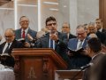 Pr. André Oliveira (RO) ministra na Santa Ceia de junho na igreja sede