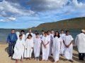 Pr. Israel Santos batiza 48 novos membros da Assembleia de Deus em Traipu