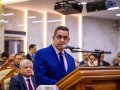 Pr. Laércio Rodrigues ministra na Santa Ceia de outubro na igreja sede