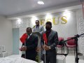 Pb. Jackson Braga celebra primeira Santa Ceia do ano na AD Aldeia do Índio