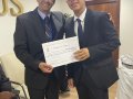Pr. Robson Souza batiza três novos membros da Assembleia de Deus em Portugal