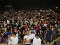 Milhares de evangélicos lotam o Ginásio do Sesi para assistir ao encerramento da Convenção Estadual