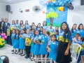 Subcongregação da AD Piabas celebra 21 anos do departamento infantil e do grupo de gestos