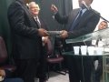 Pr. Ismael Reis e irmã Noeme Maia se despedem da AD Chã da Jaqueira 2