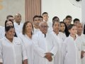Pr. Pedro Idalino batiza 33 novos membros na Assembleia de Deus em Messias