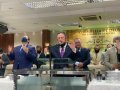 Pastores Joel Freire e João Luiz participam da Santa Ceia na igreja sede