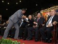 Milhares de evangélicos lotam o Ginásio do Sesi para assistir ao encerramento da Convenção Estadual