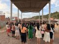 Pastor-presidente participa do lançamento da pedra fundamental do novo templo sede em Barra de São Miguel
