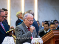 Pr. Edi Vinagre ministra na Santa Ceia de agosto na igreja sede