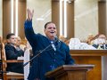 Pr. Edi Vinagre foi o preletor da Santa Ceia de maio na igreja sede