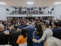 Culto de doutrina reúne centenas de evangélicos na igreja sede