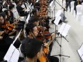 Milhares de evangélicos lotam o Ginásio do Sesi para assistir ao encerramento da Convenção Estadual