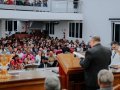 Rev. José Orisvaldo Nunes de Lima ministra sobre o ministério de São Pedro