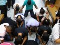 Pré congresso da 5ª região começa com batismo com Espírito Santo