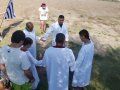 Pr. Wagner Lins batiza cinco novos membros da Assembleia de Deus no Uruguai