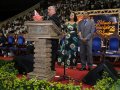 Milhares de evangélicos lotam o Ginásio do Sesi para assistir ao encerramento da Convenção Estadual