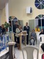 Rev. José Orisvaldo Nunes de Lima inaugura a nova igreja sede de Minador do Negrão