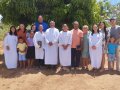 Pr. Adriano Carneiro da Silva batiza quatro novos membros da AD no distrito Lagoa Grande