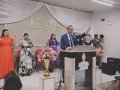 Rev. José Orisvaldo e irmã Edivanilda Nicácio ministram na festividade de senhoras da AD Avenida Mundaú