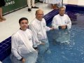Grande batismo da Assembleia de Deus contempla 213 novos membros da capital