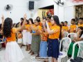 Salvação de almas marca a festividade do departamento infantil e do grupo de gestos na Sub da AD Piabas